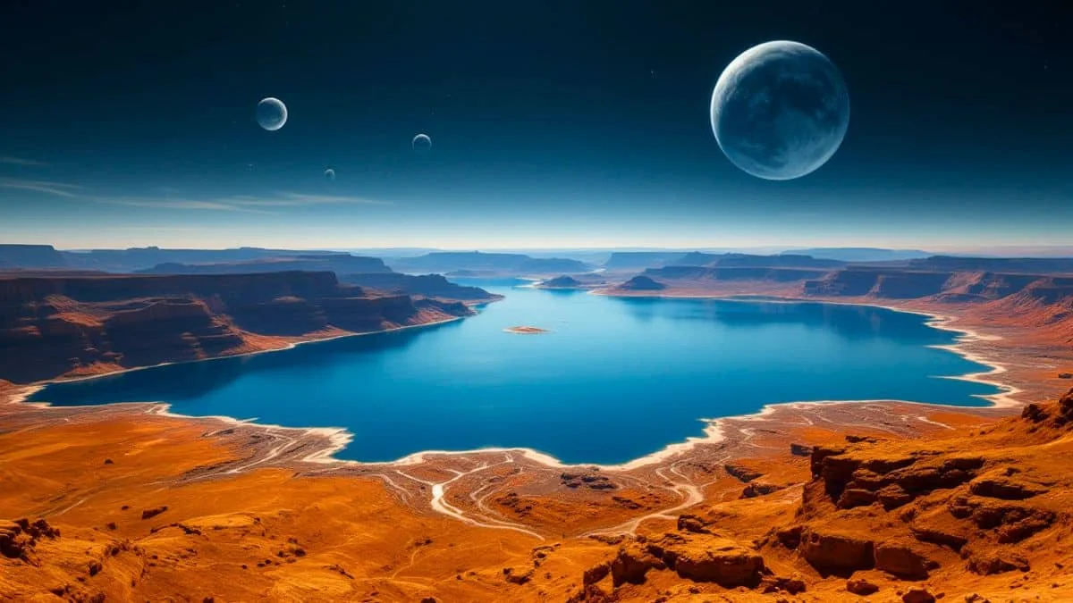 12 Milliarden Lichtjahre von der Erde entfernt hat die NASA ein riesiges Wasserreservoir entdeckt, das 140 Billionen Mal so viel Wasser wie auf der Erde enthält