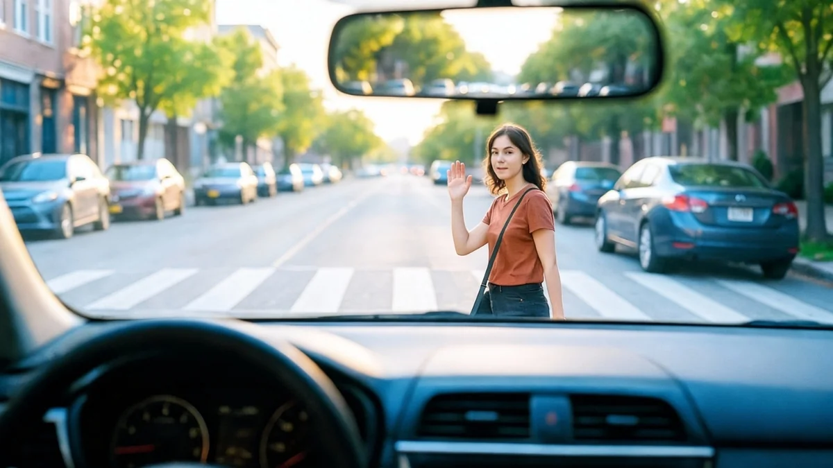 Die Psychologie zeigt, dass das Bedanken bei Autofahrern beim Überqueren der Straße viel mehr über die Persönlichkeit derjenigen verrät, die es tun